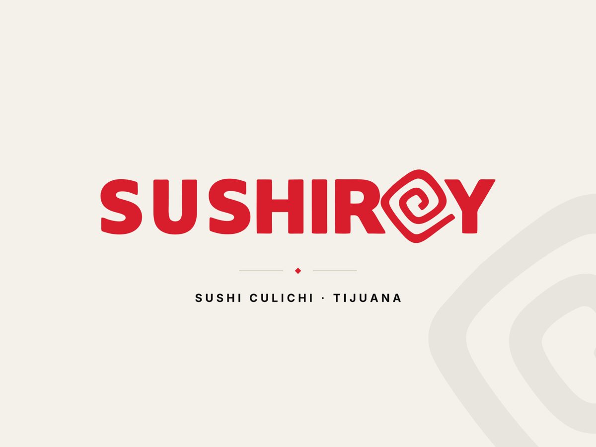 Logotipo de SushiRoy, sushi culichi en Tijuana